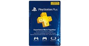 گیفت کارت پلی استیشن پلاس - عضویت سه ماهه PlayStation Plus Gift Card - 3 Months Membership