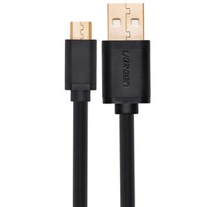 کابل تبدیل USB به microUSB یوگرین مدل US125 طول 0.25 متر Ugreen US125 USB to microUSB Cable 0.25m