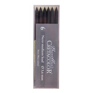 نوک اتود طراحی 5.6 میلی متری کرتاکالر مدل 26102 Cretacolor 26102 5.6mm Nero Soft Lead