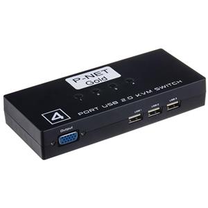 سوییچ 4 پورت KVM اف جی گیر مدل FJ 410UK