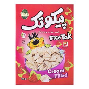 پیکوتک بالشتی توت فرنگی 375 گرمی تک‌ماکارون Tak Makaron Cream Filled strawberry Pico Tak 375gr