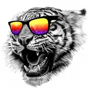 تیشرت طرح Tiger Roar