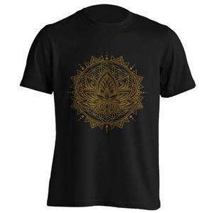 تیشرت Lotus Mandala - Gold