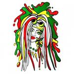 تیشرت دخترانه طرح Rasta girl