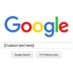 تیشرت گوگل با جستجوی سفارشی