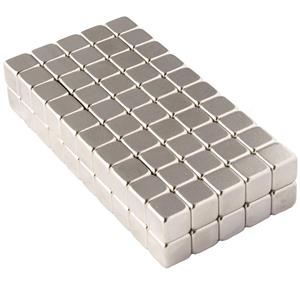 آهن ربای نئودمیوم مدل مکعبی 5x5x5 میلی متر بسته صد عددی