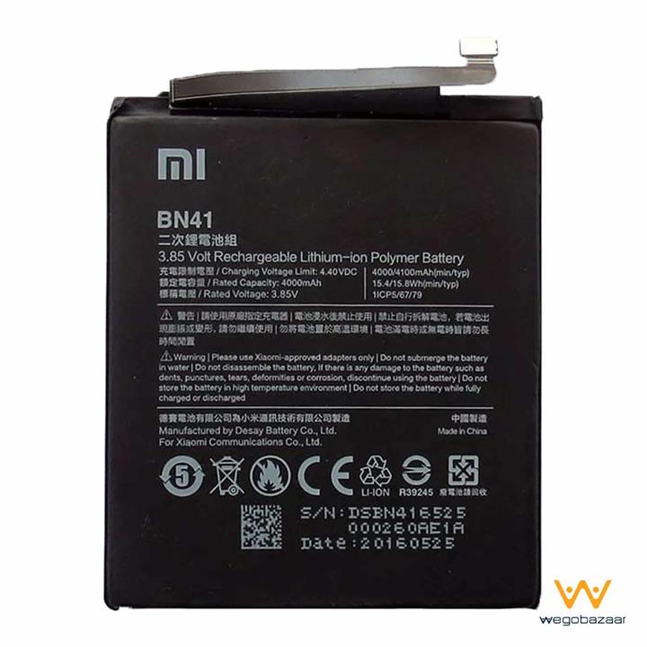 Xiaomi Redmi Note 4 Battery BN41 4100mAh