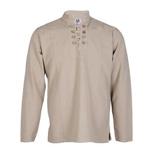 پیراهن مردانه چترفیروزه طرح رویال 8 دکمه کد 3