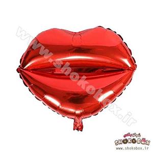 بادکنک فویلی طرح لب