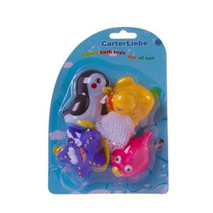CarterLiebe پوپت چهار عددی پنگوئن کارترلیب