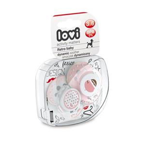 پستانک 3-6 دخترانه رترو لاوی