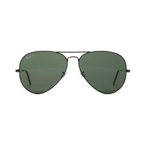 عینک آفتابی ری بن مدل RayBan R3025 Aviator Classic Black Green Polarized 