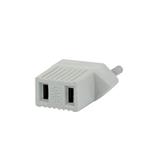 تبدیل دوشاخه برق   Power Connector 2 to 2