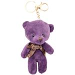 جاسوئیچی عروسکی مدل Big Head Bear Purple