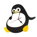 ساعت دیواری کودک کندلوس مدل پنگوئن