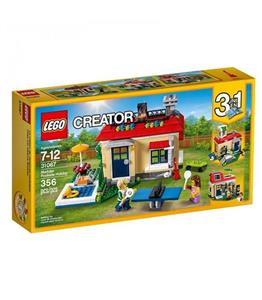 لگو سری Creator مدل Modular Poolside Holiday 31067 Creator Modular Poolside Holiday 31067 Lego