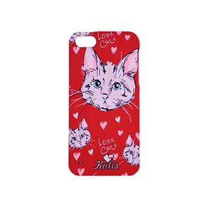 کاور گوشی 360 درجه مدل Kutis طرح B Love cats مناسب برای آیفون 5/5s/SE 