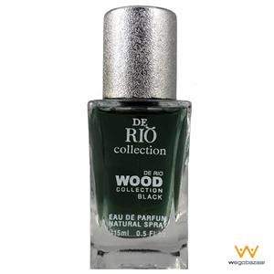 ادو پرفیوم مردانه ریو کالکشن مدل  Rio Wood Black حجم 15ml 