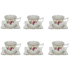 سرویس چای خوری 12 پارچه آنجلا مدل KX-32 Angela KX-32 Tea Set 12 Pcs