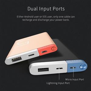 شارژر همراه راک مدل Odin ظرفیت 5000 میلی امپر ساعت Rock Power Bank 5000mAh 