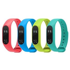 بند رنگی سیلیکونی ساعت و دستبند هوشمند سلامتی می بند 2 شیاومی Xiaomi Mi Colorful Miband2 Silicon Strap For Version 2