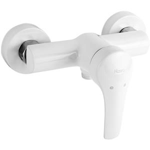 شیر توالت کسری مدل آبتین سفید Kasra white abtin shower mixer