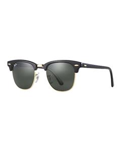 عینک آفتابی ری بن مدل RayBan 3016 51 Clubmaster Classic Green Classic G 15