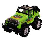 ماشین بازی مدل Jeep طرح GREEN OFFROAD