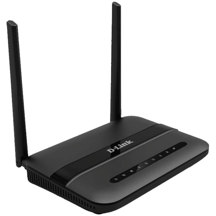 D-Link DSL-124 Wireless N300 ADSL2+ Modem Router