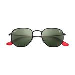 عینک آفتابی ری بن مدل RayBan 3548NM Scuderia Ferrari Black Green Classic G 15