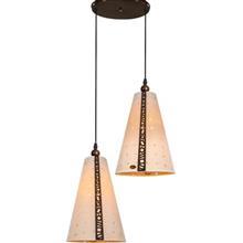 چراغ اویز دارکار مدل یونیک 2 شعله Darkar Unique Branch Hanging Lamp 