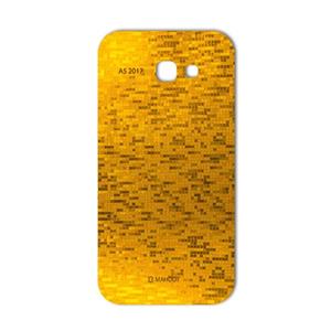 برچسب تزئینی ماهوت مدل  Gold-pixel Special مناسب برای گوشی Samsung A5 2017 MAHOOT  Gold-pixel Special Sticker for Samsung A5 2017