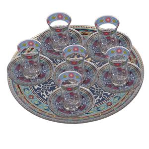 سرویس چای خوری 13 پارچه لاکچری مدل 105