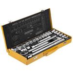 Dingqi 14001 Ratchet Wrench And Sockets Set 24PCS