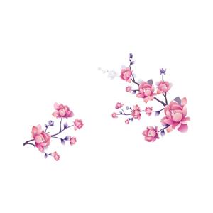 استیکر سالسو طرح pinki blossom Salso Sticker 