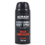 اسپری خوشبو کننده بدن مردانه آگرادو مدل Wild Chocolate  حجم 150 میلی لیتر