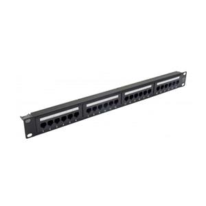پچ پنل 24 پورت Cat6 UTP فولFULL Patch Panel Cat6 UTP 24Port