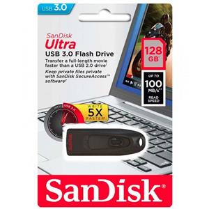 فلش مموری سن دیسک مدل سی زد 48 با ظرفیت 128 گیگابایت SanDisk CZ48 128GB USB 3.0 Flash Memory