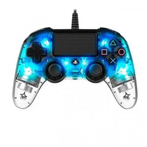 دسته پلی استیشن 4 Wierd Illuminated Compact Controller Crystal Blue NACON Revolution PRO Controller Wierd Illuminated Compact Controller - Crystal Blue - PS4