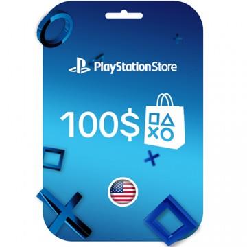PSN 100$ Gift Card US دیجیتالی