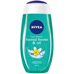 شامپو بدن نیوآ مدل روغن و یاسمن Hawaii Flower حجم 250 میلی لیتر Nivea Hawaii Flower And Oil  Shower Gel 250ml