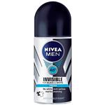 Nivea Invisible Black And White Fresh Roll-On Deodorant For Men 50ml