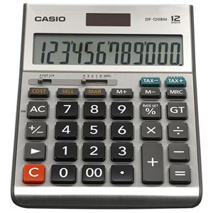 ماشین حساب کاسیو مدل DF-120BM Casio DF-120BM Calculator