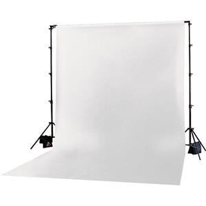 فون بک گراند سفید مخمل 5x3متر White Velvet Backdrop 5x3m 