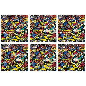 زیر بشقابی کد U1-42004 ست 6 عددی