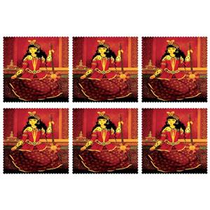 زیر بشقابی کد U1-42013 ست 6 عددی