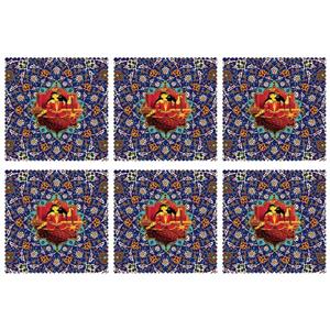 زیر بشقابی کد U1-42134 ست 6 عددی