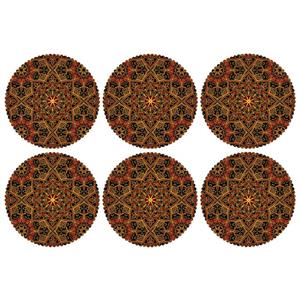 زیر لیوانی کد C2-42073 بسته 6 عددی