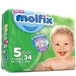 Molfix Size 5 Diaper Pack Of 34