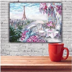 تابلو دیواری دکوگراف مدل Paris کد 336 سایز 30x40 سانتی متر DecoGraph Paris 336 Chassis Size 30x40 Cm